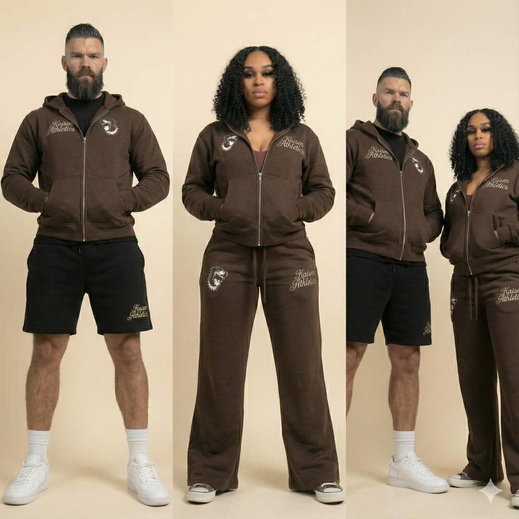 Fleece Zip-Up Boxy Hoodie