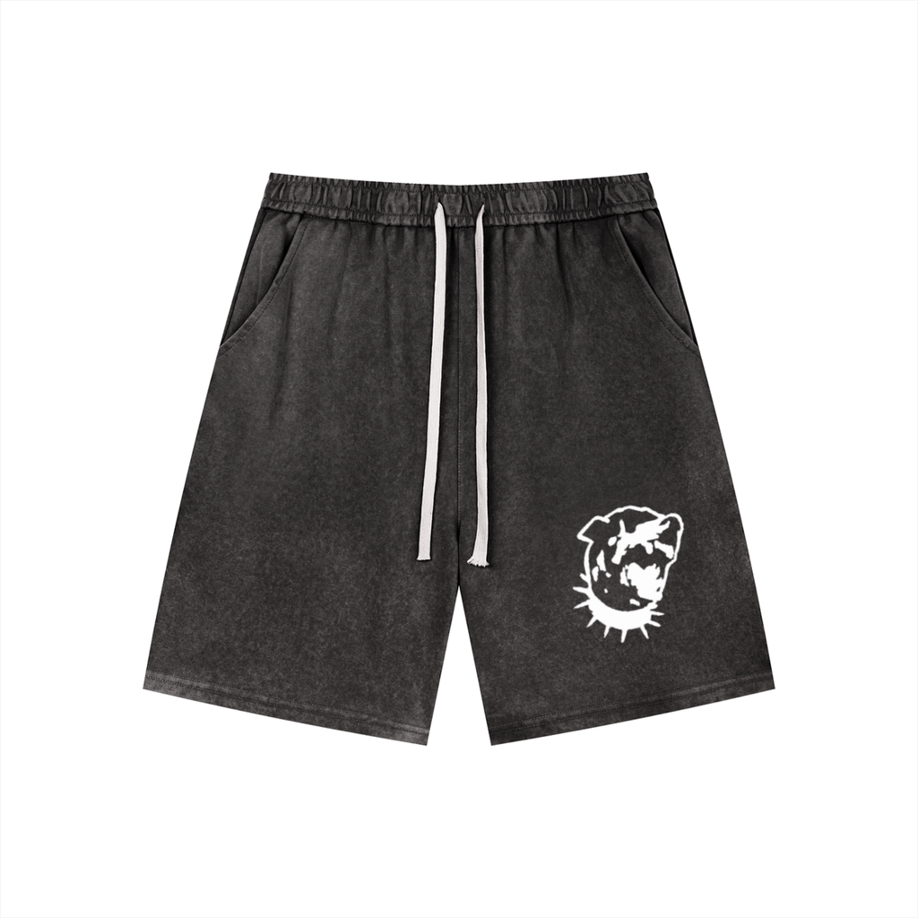 Men’s Vintage Wash Drawstring Shorts