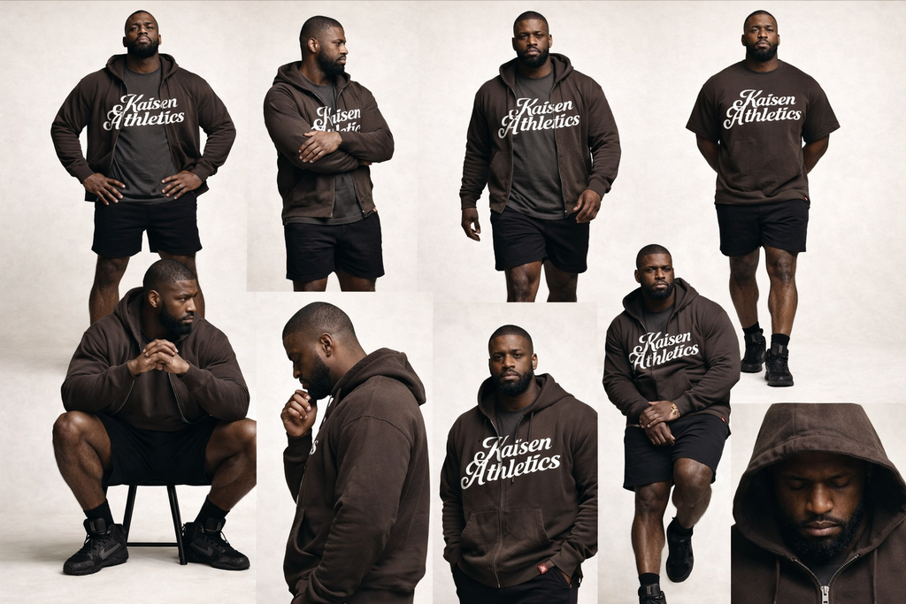 Fleece Zip-Up Boxy Hoodie