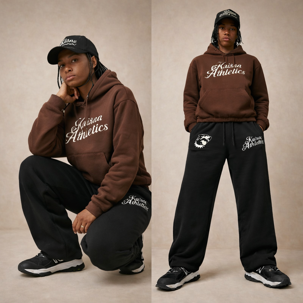 Wide Leg Drawstring Sweatpants