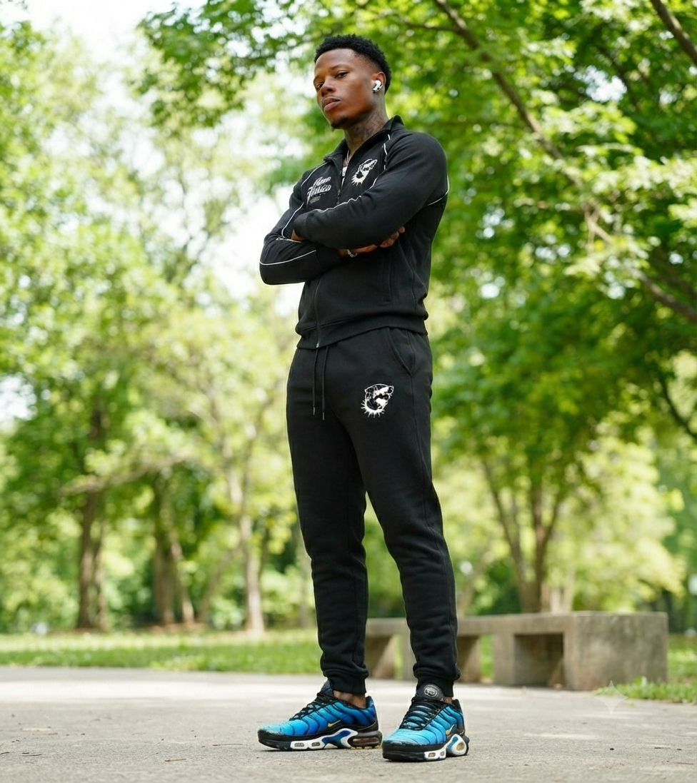 Unisex Barrel Leg Sweatpants