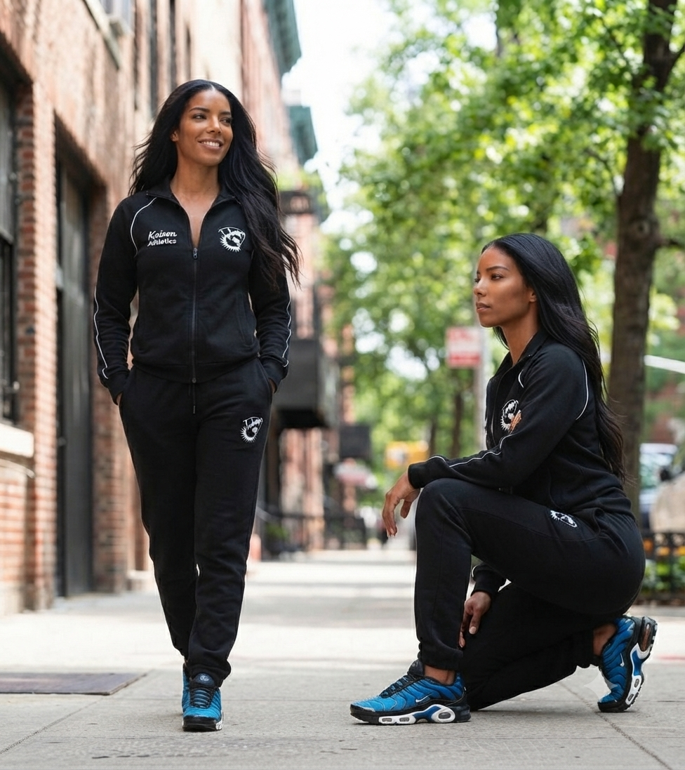 Unisex Barrel Leg Sweatpants